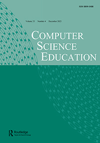 Cover image for Computer Science Education, Volume 33, Issue 4, 2023