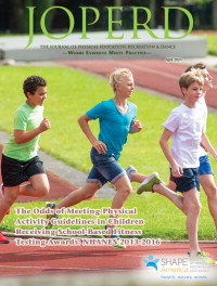 Cover image for Journal of Physical Education, Recreation & Dance