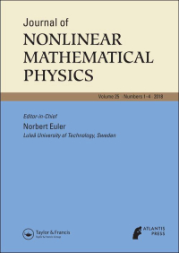 Cover image for Journal of Nonlinear Mathematical Physics, Volume 27, Issue 4, 2020