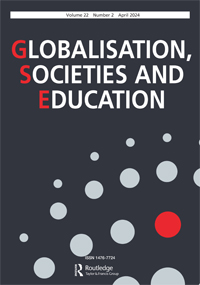 Cover image for Globalisation, Societies and Education, Volume 22, Issue 2, 2024