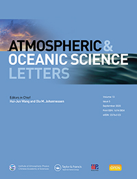 Cover image for Atmospheric and Oceanic Science Letters, Volume 13, Issue 5, 2020