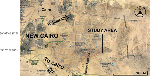 Figure 1. Location map of the study area.