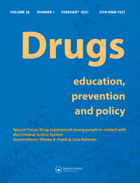 Cover image for Drugs: Education, Prevention and Policy, Volume 28, Issue 1, 2021