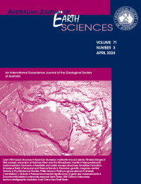 Cover image for Australian Journal of Earth Sciences, Volume 71, Issue 3, 2024