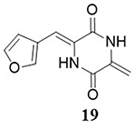 Figure 8 Piperazine derivative (19) as an anti-SARS-CoV-2 agent.