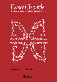 Cover image for Dance Chronicle, Volume 46, Issue 3, 2023