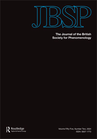Cover image for Journal of the British Society for Phenomenology, Volume 55, Issue 2, 2024