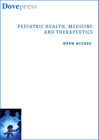 Cover image for Pediatric Health, Medicine and Therapeutics, Volume 15, 2024