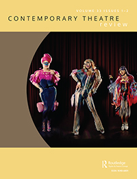 Cover image for Contemporary Theatre Review, Volume 33, Issue 1-2, 2023