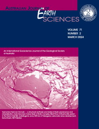 Cover image for Australian Journal of Earth Sciences, Volume 71, Issue 2, 2024