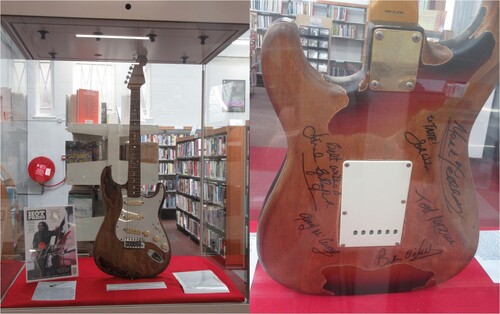 Figure 5. Replica of Rory Gallagher’s 1961 Fender Stratocaster. Source: Author’s own photo.