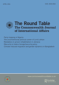 Cover image for The Round Table, Volume 113, Issue 2, 2024