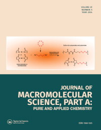 Cover image for Journal of Macromolecular Science, Part A, Volume 61, Issue 5, 2024