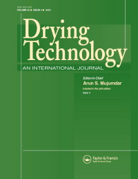 Cover image for Drying Technology, Volume 42, Issue 4, 2024