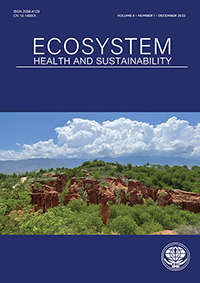 Cover image for Ecosystem Health and Sustainability, Volume 8, Issue 1, 2022