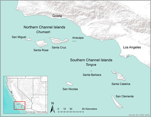 Figure 1. California Channel Islands, USA.