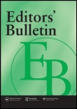 Cover image for Editors' Bulletin, Volume 10, Issue 2, 2015