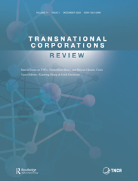 Cover image for Transnational Corporations Review, Volume 14, Issue 4, 2022