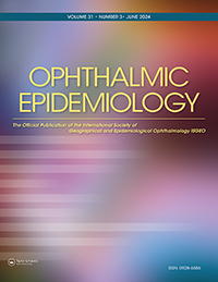 Cover image for Ophthalmic Epidemiology, Volume 31, Issue 3, 2024