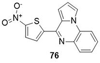 Figure 27 Quinoxaline derivative (76) as an anti-SARS-CoV-2 agent.