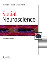 Cover image for Social Neuroscience, Volume 18, Issue 5, 2023