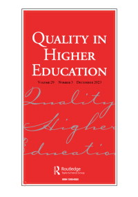 Cover image for Quality in Higher Education, Volume 29, Issue 3, 2023