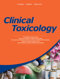 Cover image for Clinical Toxicology, Volume 39, Issue 2, 2001