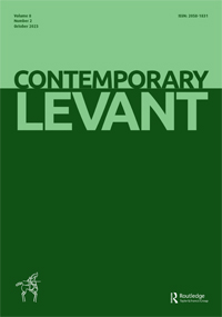 Cover image for Contemporary Levant, Volume 8, Issue 2, 2023