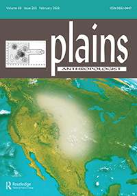 Cover image for Plains Anthropologist, Volume 68, Issue 265, 2023