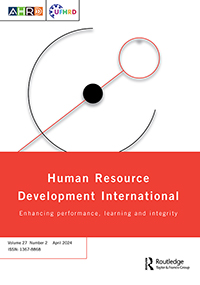 Cover image for Human Resource Development International