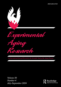 Cover image for Experimental Aging Research