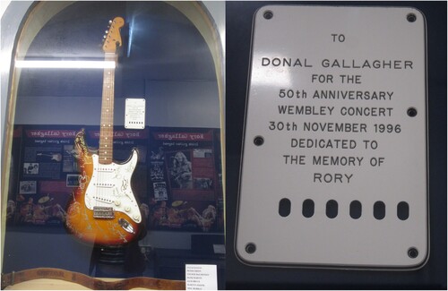 Figure 6. 50th Anniversary Fender Stratocaster Presentation. Source: Author’s own photo.