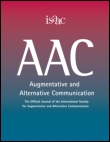 Cover image for Augmentative and Alternative Communication, Volume 25, Issue 2, 2009