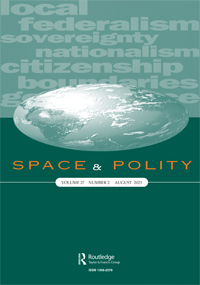 Cover image for Space and Polity, Volume 27, Issue 2, 2023
