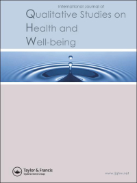 Cover image for International Journal of Qualitative Studies on Health and Well-being, Volume 18, Issue 1, 2023