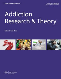 Cover image for Addiction Research & Theory, Volume 32, Issue 3, 2024