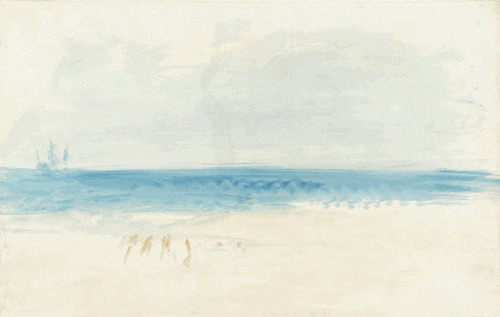 Plate I. Blue Sea and Distant Ship (© Tate Images).