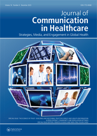 Cover image for Journal of Communication in Healthcare, Volume 16, Issue 4, 2023