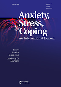 Cover image for Anxiety, Stress, & Coping, Volume 37, Issue 2, 2024