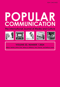 Cover image for Popular Communication, Volume 22, Issue 1, 2024