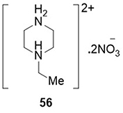 Figure 21 Piperazine derivative as a (56) anti-SARS-CoV-2 agent.