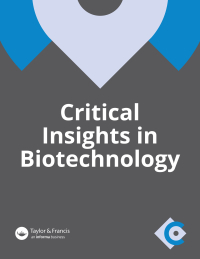 Cover image for Critical Insights in Biotechnology