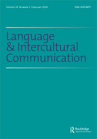 Cover image for Language and Intercultural Communication, Volume 24, Issue 1, 2024