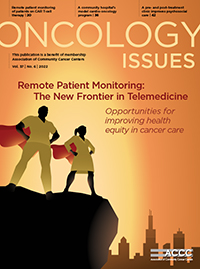 Cover image for Oncology Issues, Volume 37, Issue 6, 2022