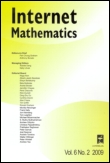 Cover image for Internet Mathematics, Volume 12, Issue 5, 2016