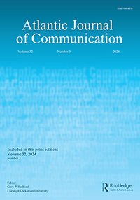 Cover image for Atlantic Journal of Communication, Volume 32, Issue 3