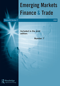 Cover image for Emerging Markets Finance and Trade, Volume 60, Issue 7