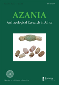 Cover image for Azania: Archaeological Research in Africa, Volume 59, Issue 2