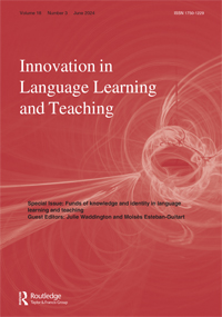 Cover image for Innovation in Language Learning and Teaching, Volume 18, Issue 3