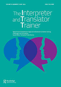 Cover image for The Interpreter and Translator Trainer, Volume 18, Issue 2